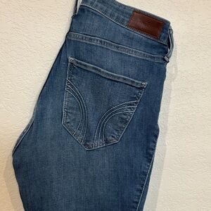 Hollister Dark Blue Women's Skinny Jeans